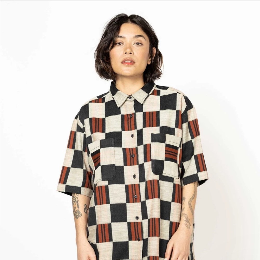 Ace&Jig “Rory” shirt (textile: switch). Size 2x.